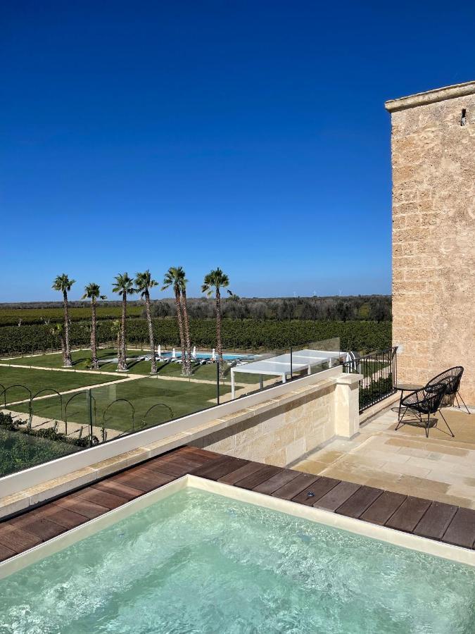 Masseria Torleanzi Wine Relais San Pietro Vernotico Eksteriør bilde